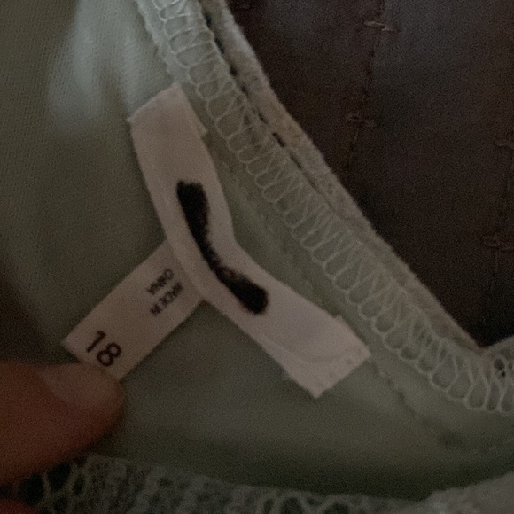 Maurices Sage Lace dress - Picture 7 of 8